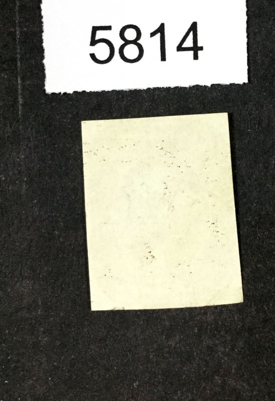 MOMEN: US STAMPS  #12 IMPERF USED LOT #5814