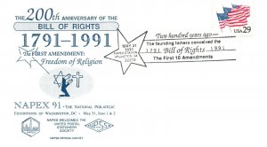 1991 200th Anniversary of the Bill of Rights - Arlington, VA - F26437