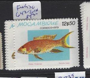 Mozambique Fish SC 642-7 MNH (8gqy)