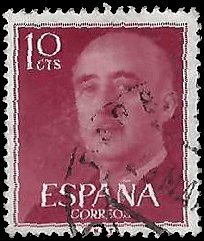 SPAIN   #815 USED (1)