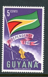 Guyana 20 MNH 1966 5c multi