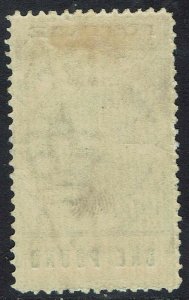 SOUTH AUSTRALIA 1902 QV THIN POSTAGE 1 POUND 