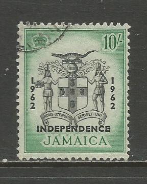 Jamaica   #195  Used  (1962)  c.v. $5.00