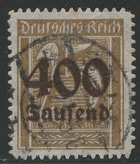 Germany Reich Scott # 274, used, exp h/s