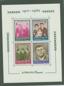 Ajman #23-26 Mint (NH) Souvenir Sheet
