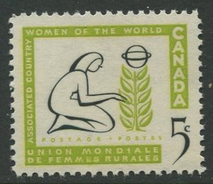 STAMP STATION PERTH Canada #385 Woman Tending Tree MNH OG  VF