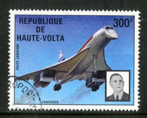 BURKINA FASO C183 USED SCV $1.75 BIN $1.00 AIRPLANE