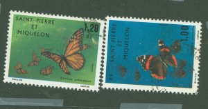 St. Pierre & Miquelon #439/440 Used Single (Complete Set)