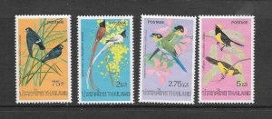 BIRDS - THAILAND #727-30  MNH