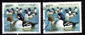 Iceland Scott 815 Used x2