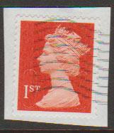 GB QE II Machin SG U2958a - 1st vermillion  - date code M12L - Source  none