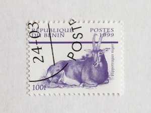 Benin – 1999 – Single “Mammal” Stamp – SC# 1109 - CTO