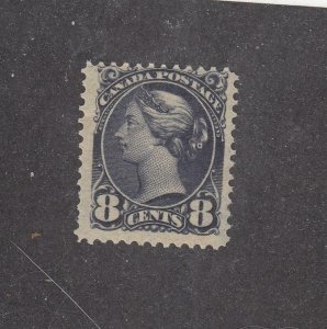 CANADA # 44b FVF-MNH 8cts SLATE SMALL QUEEN CAT VALUE $400