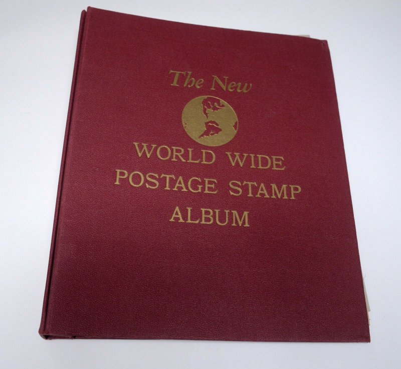 The New World Wide Postage Stamp Album BINDER for Postage Cover Collection