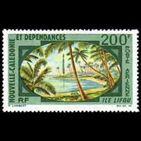 NEW CALEDONIA 1967 - Scott# C55 Lifu Island Set of 1 LH