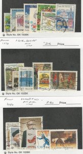 Finland, Postage Stamp, #610-7, 618-623, 625, 643//651 (6 Dif) Used, 1978-80