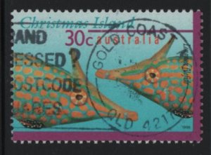 Christmas Island 1996 used Sc 382 30c Longnose file-fish