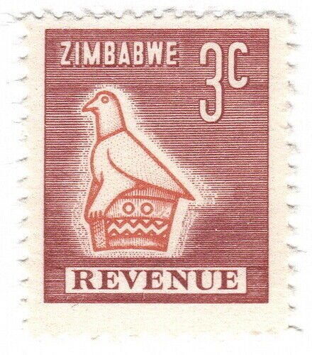 (I.B) Zimbabwe Revenue : Duty Stamp 3c