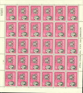 GHANA 66 MNH SHEET OF 30  SCV $9.00  BIN $5.75 OVERSIZE SHIPPING