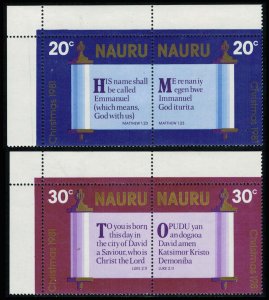 Nauru Scott 236-239 Mint never hinged.