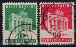 Germany - Allied Occupation - Scott B302-B303 - Berlin Hilfe 