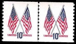 # 1519 MINT NEVER HINGED 50 STAR AND 13 STAR FLAGS