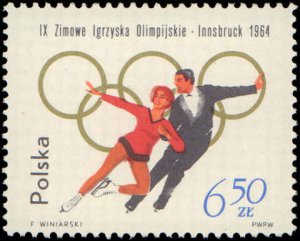 Poland #1198-1205, Complete Set(8), 1964, Olympics, Never Hinged