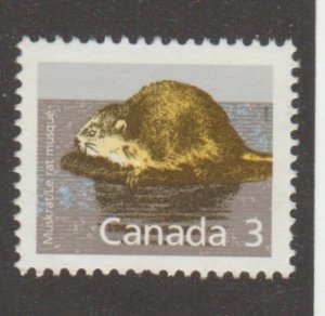 Canada 1157 Animal definitive - Muskrat