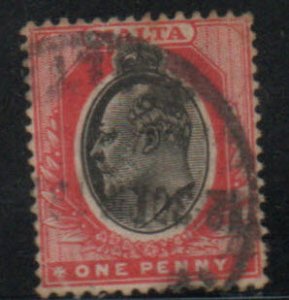 Malta Scott 31 used King Edward VII 1905