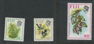 Fiji #313b-314b/320b Unused Single