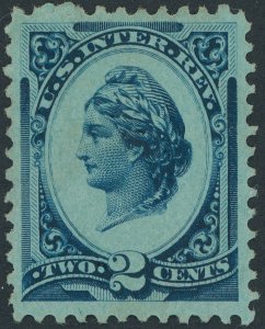 US R152 2 cent Liberty Revenue; Hinge Remnant -- see details and scans