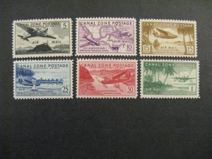 Canal Zone #C15-20 Mint NH OG p2406.7010