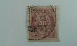 Iceland #18 used e20.12 12515