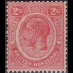 BR.HONDURAS 1927 - Scott# 94 King 2c LH