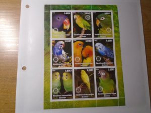 Congo  Democratic Republic   MNH   Birds