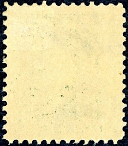 US #300 – 1903 1c Franklin, blue green. MH VF.