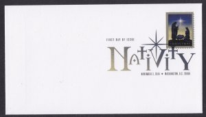 US 5144 Christmas Nativity DCP FDC 2016