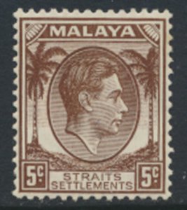 Straits Settlements SG 281 Sc# 241  MH   see details & scans                 ...