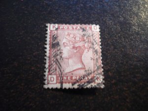 Stamps - Great Britain - Scott# 79 - Used Part Set of 1 Stamp