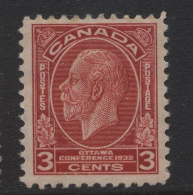 Canada - Scott 192 - KGV - Ottawa Conference - 1932 - MLH - Single 3c Stamp