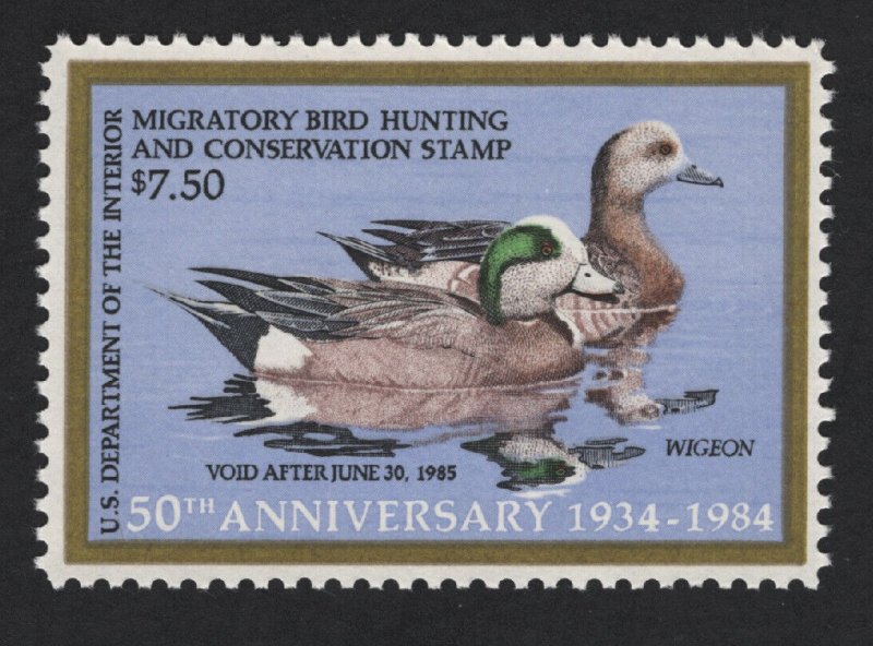 United States MINT Scott Number RW51  MNH  F-VF  DUCK STAMP  -  BARNEYS 