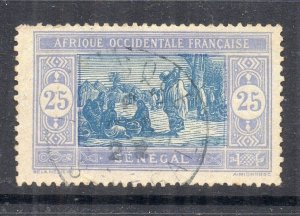 French Senegal 1914 Early Issue Fine Used 25c. NW-231062