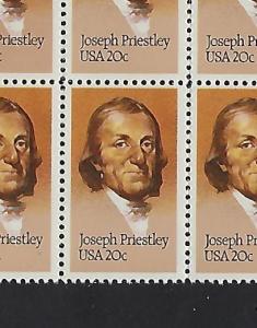 Catalog # 2038 Single Stamps Joseph Priestley Oxygen