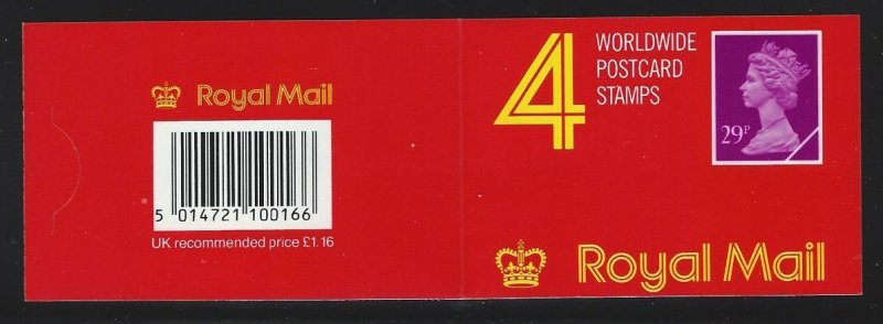 Great Britain  Booklet MNH sc BK478  MH140A