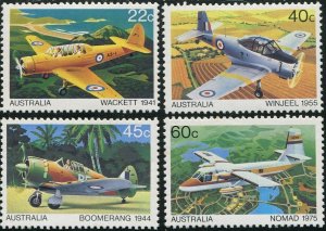 Australia 1980 SG761 Aircraft set MNH