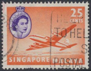 Singapore   SC#  37   Used    Aircraft aviation  see details & scans