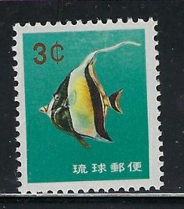 Ryukyu Is 59 MNH 1959 issue (an5227)