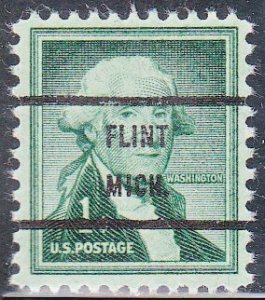 Precancel - Flint, MI PSS 1031-71 - Bureau Issue
