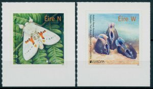 Ireland 2021 MNH Europa Stamps Endangered National Wildlife Moths 2v S/A Set