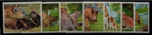 Nicaragua 1703-09 MNH Animals SCV5.60